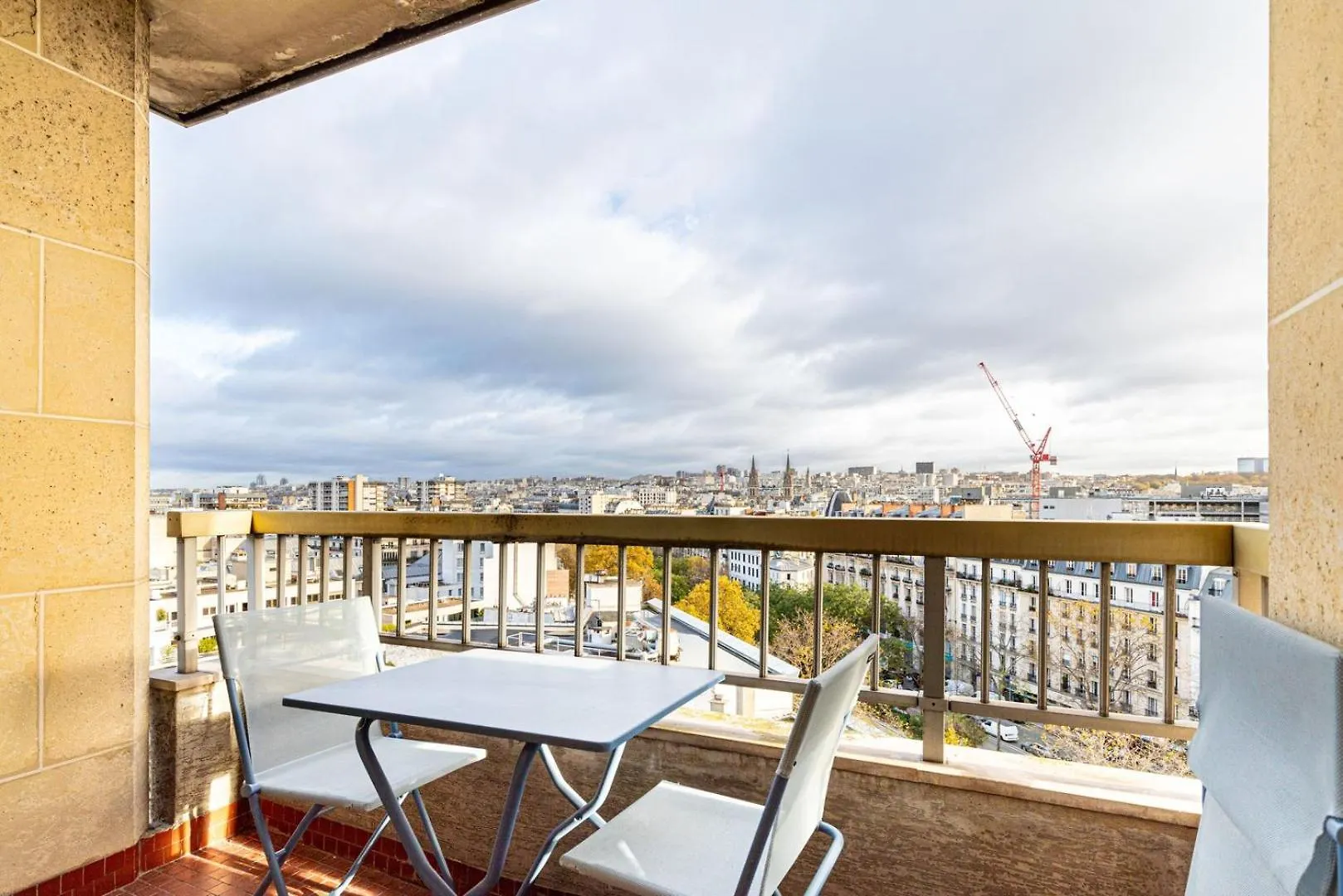 Guestready - Chic Avec Vue Panoramique Lägenhet Paris